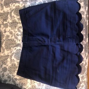 navy lilly pulitzer colette skort